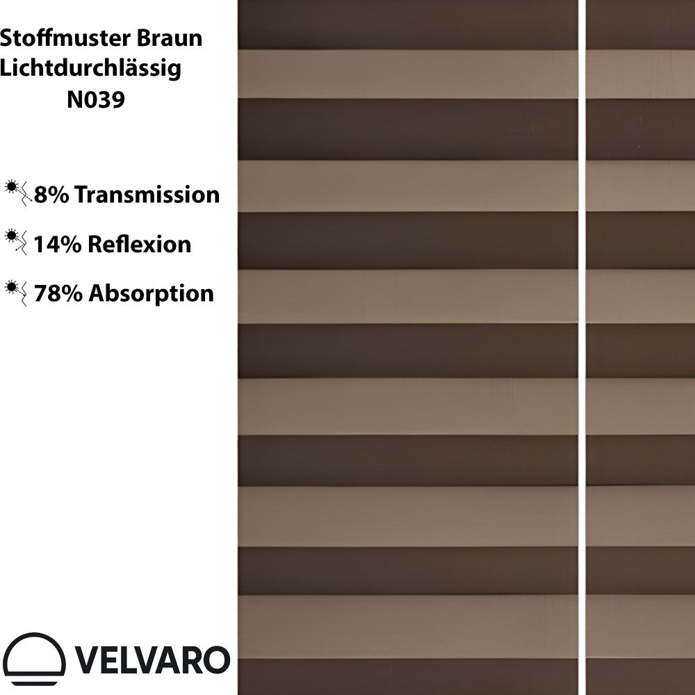 Maßanfertigung Plissee mit edler Struktur – ideal für modernes Wohnambiente