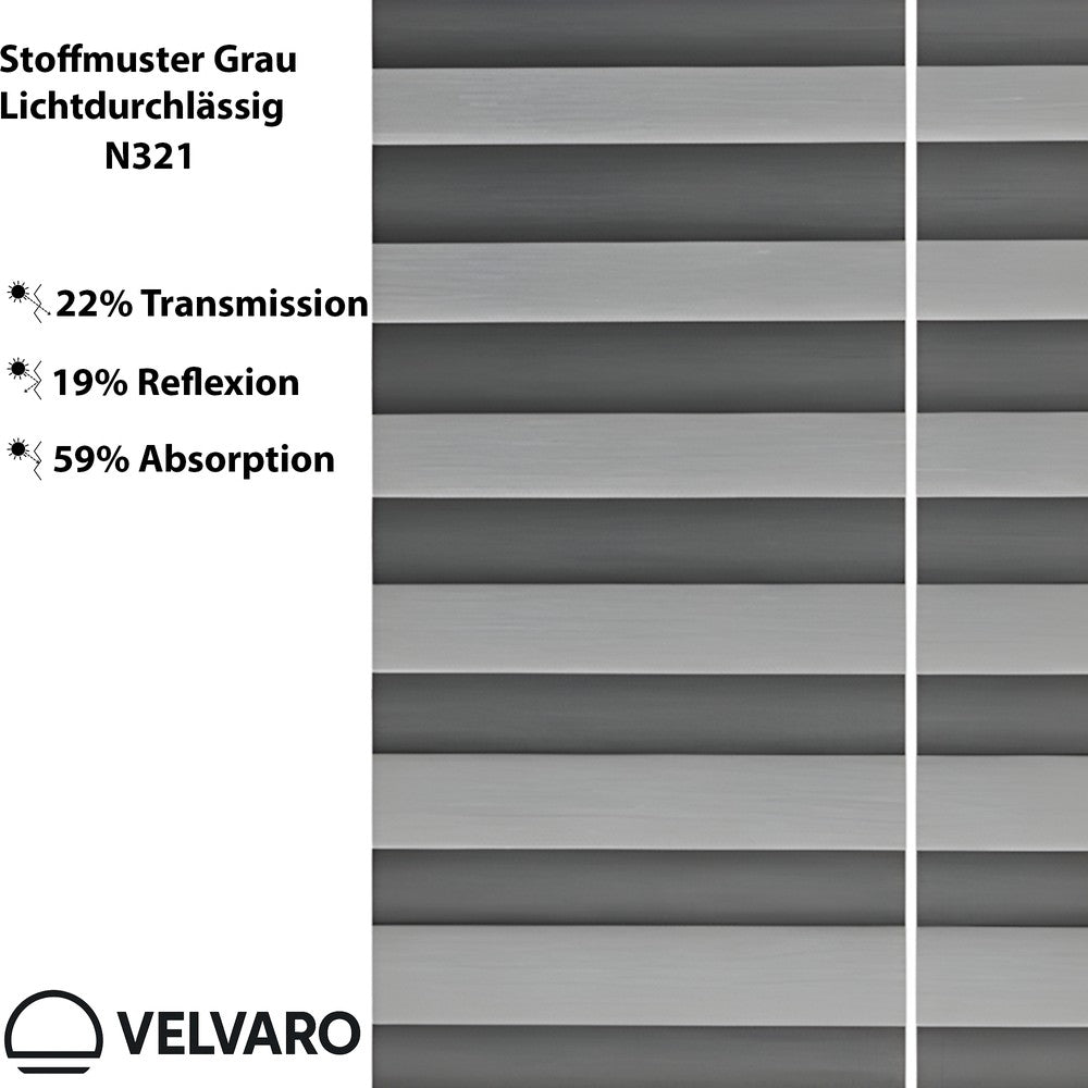 Plissee nach Maß mit minimalistischer Ästhetik – ideal für skandinavisches Design