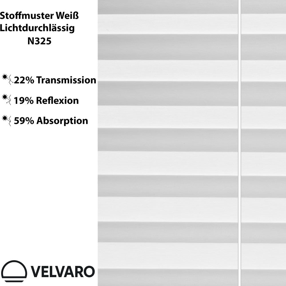 Wärmeschutz Plissee für heiße Sommertage – schützt Räume effektiv vor Aufheizung