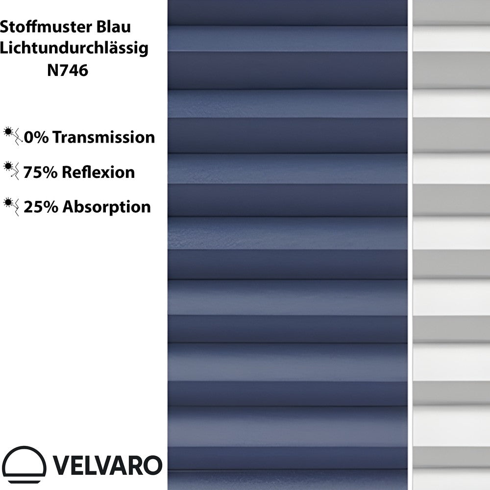 Lichtdurchlässiges Plissee mit Strukturstoff – stilvoller Sichtschutz für Wohnräume