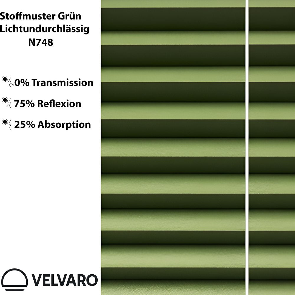 Plisseerollo mit transparentem Stoff – ideal für helle, freundliche Wohnräume