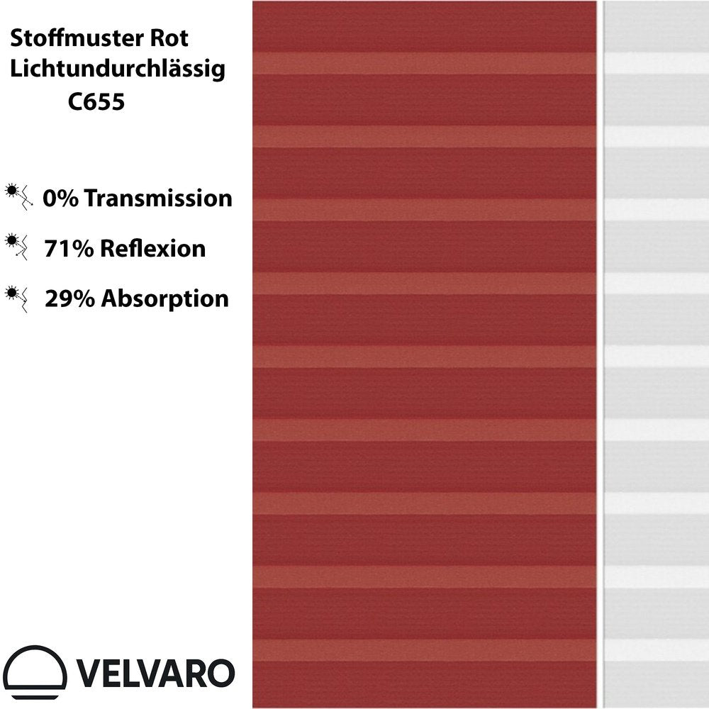 Thermo-Verdunkelungsplissee in Schwarz – ideal für TV- oder Schlafzimmer