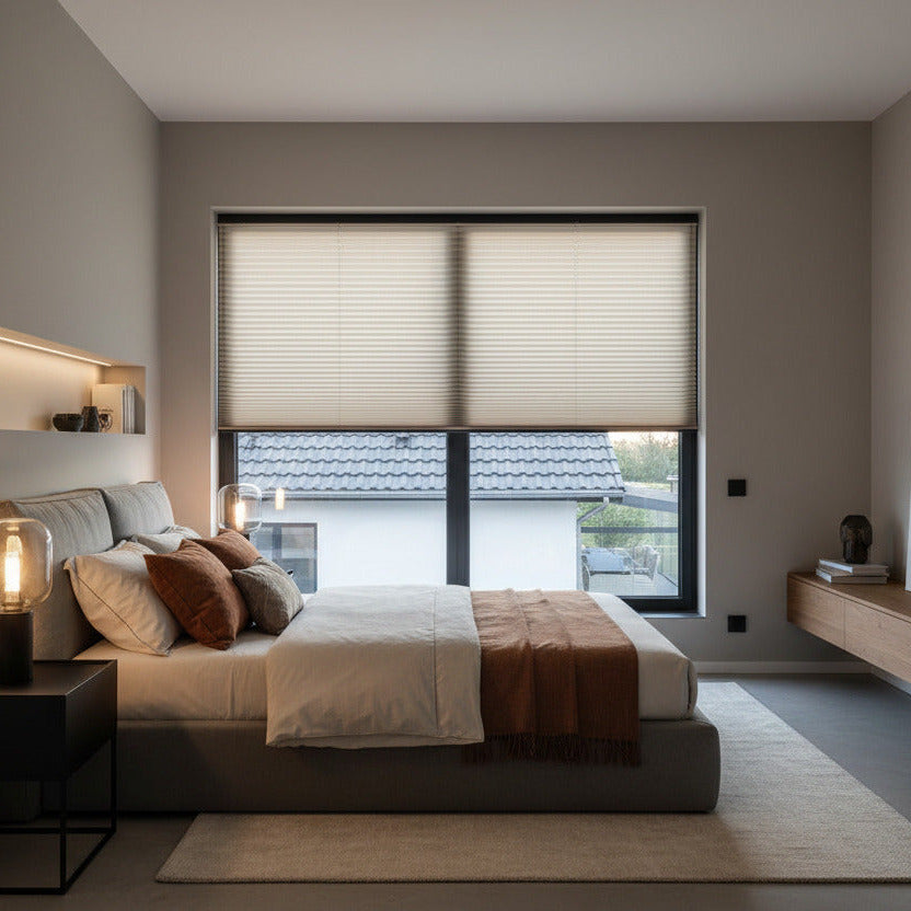 Elektrisches Plissee nach Maß von Velvaro