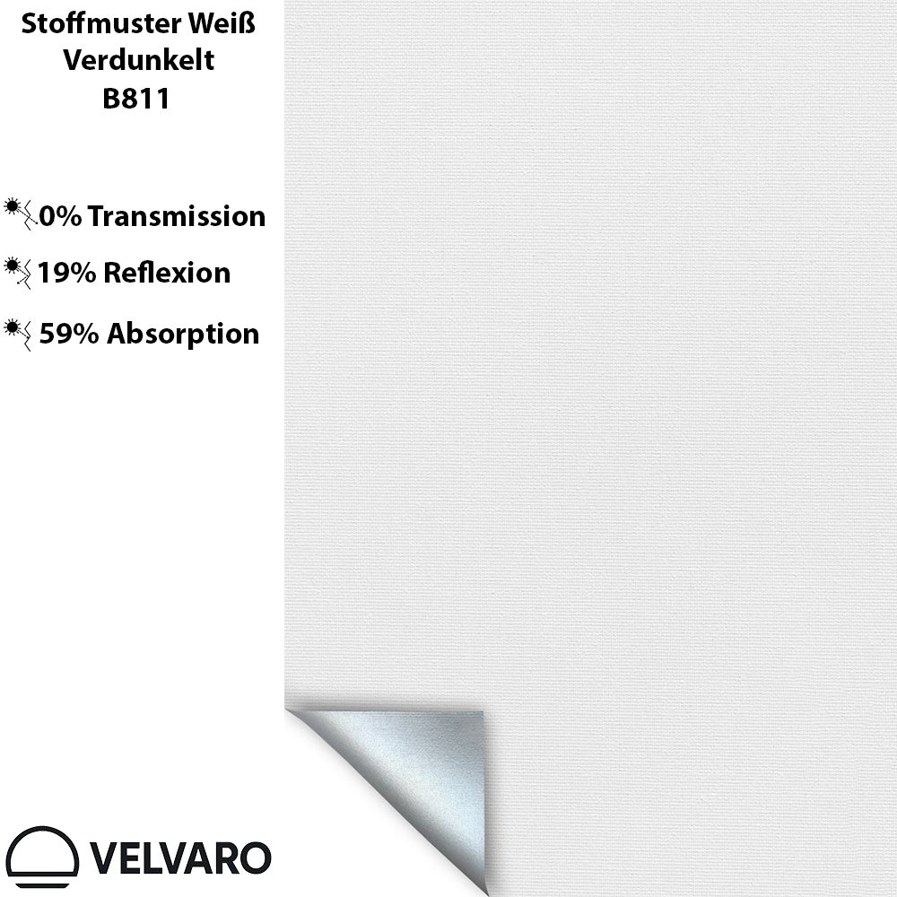 Kindersicheres Verdunkelungsrollo ohne sichtbare Schnüre