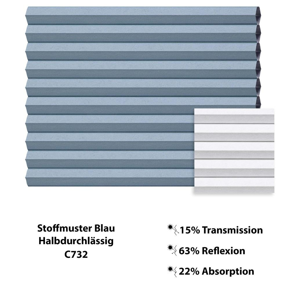 Plissee zum Klemmen für Mietwohnungen – rückstandslos entfernbar