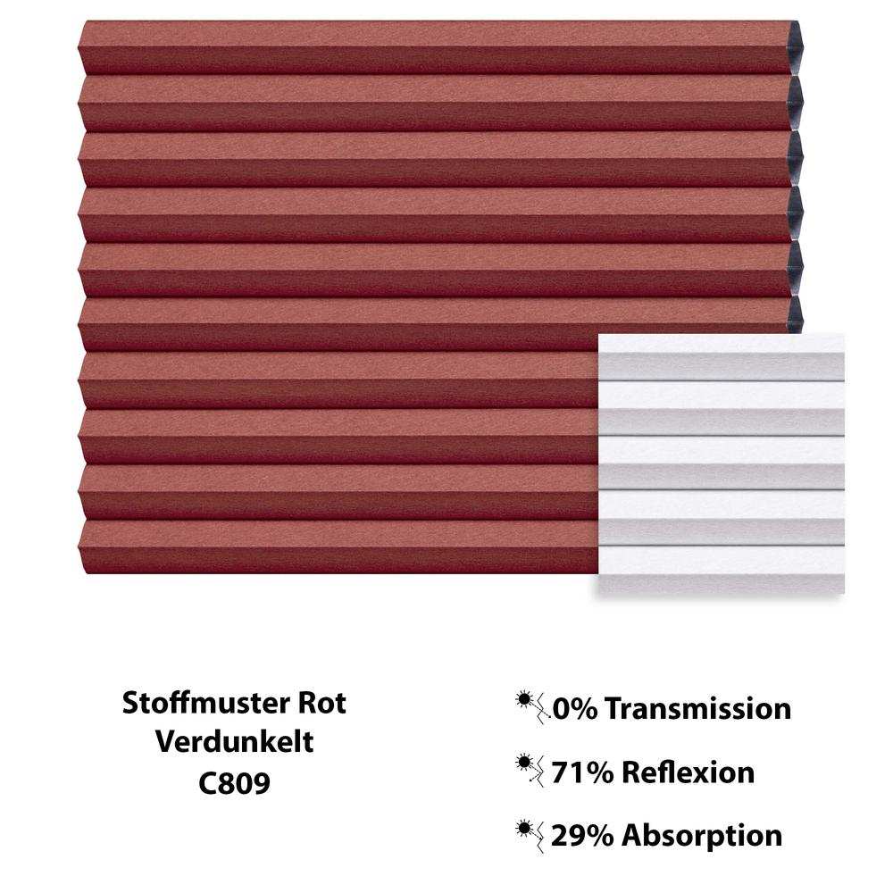 Lichtdurchlässiges Plissee mit Strukturstoff – stilvoller Sichtschutz für Wohnräume